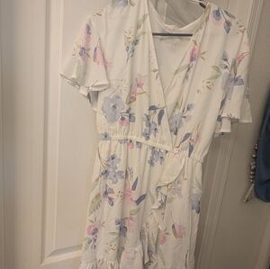 LC Lauren Conrad White Dress